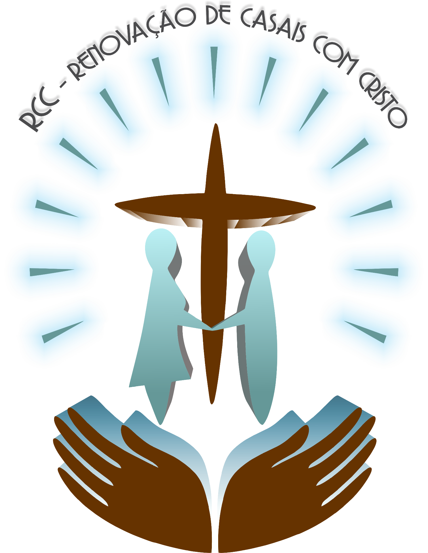 Logo RCC Renovação de Casais com Cristo